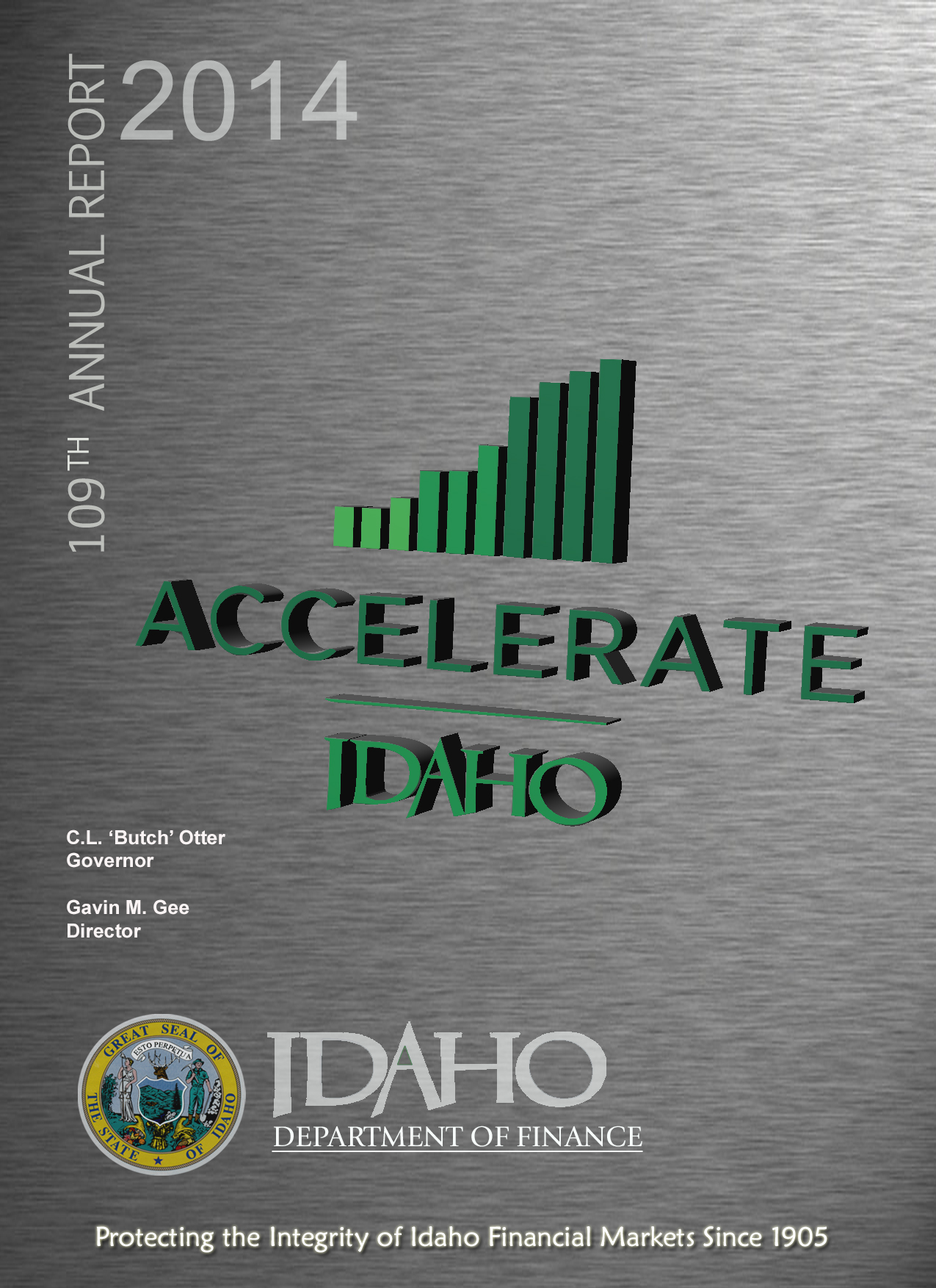 Annual Report 2014 Cover